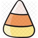 Candy Corn Sweet Dessert Icon