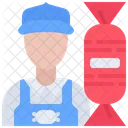 Candy Man Seller  Icon