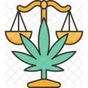 Cannabis Ley Legal Icono