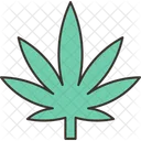 Cannabis Hoja Marihuana Icono