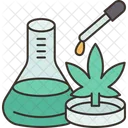 Cannabis Producto Laboratorio Icono