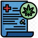 Cannabis Prescription  Icon