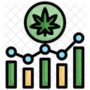 Cannabis Statistics  Icon