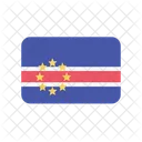 Cape Verde Flag Country Icon