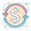 Capital Outflow Cash Flow Cash Outflow Icon