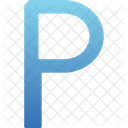 Capital P P Abcd Symbol