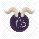 Capricorn Zodiac Horoscope Icon