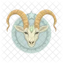 Capricorn Zodiac Horoscope Icon