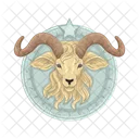 Capricorn Zodiac Horoscope Icon