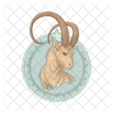 Capricorn Zodiac Horoscope Icon