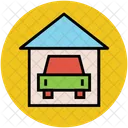 Car Porch Garage Icon