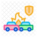 Car Accident Crash Icon