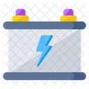 Car Battery Rechargeable Battery Energy Storage Icon