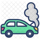 Auto Accident Car Crash Car Burn Icon