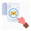 Car Document  Icon