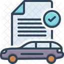 Car Documents  Icon