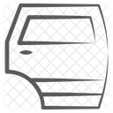 자동차 문 출입문 출구 문 아이콘