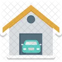 Car Garage Garage Service Car Porch Icon