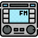 Car radio  Icon