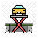 Car Repair Car Service Car Lift Icon