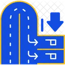 Car Turnaround Area  Icon