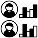 Caracteristicas Dos Funcionarios Avaliacao Graficos De Eficiencia Ícone