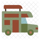 Caravan Van Caravan Camping Icon