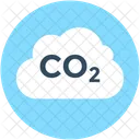 炭素、二酸化炭素、 Co 2 アイコン