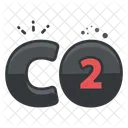 Carbon dioxide  Icon