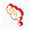 Carbon Dioxide  Icon