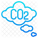 Carbon Dioxide  Icon