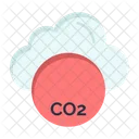 Carbon Dioxide  Icon