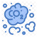 Carbon Dioxide  Icon