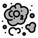 Carbon Dioxide  Icon