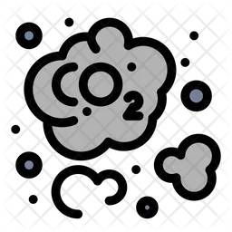 Carbon Dioxide  Icon