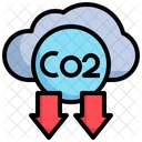 Carbon Dioxide  Icon