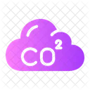 Carbon Dioxide Pollution Polluted Environment Icon