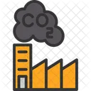 Carbon Dioxide Cloud Co Icon