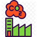 Carbon Dioxide Cloud Co Icon