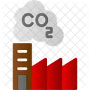 Carbon Dioxide Cloud Co Icon