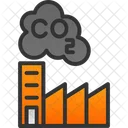 Carbon Dioxide Cloud Co Icon