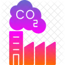 Carbon Dioxide Cloud Co Icon