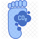 Carbon Footprint  Icon