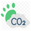 Carbon Footprint  Icon