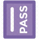 Card Pass Tickets Icon