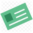 Id Card Identity Icon