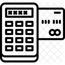 Card Terminal Code Icon