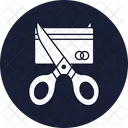 Card scissor  Icon