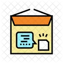 Cardboard Card Development Icon