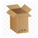 Cardboard box  Icon